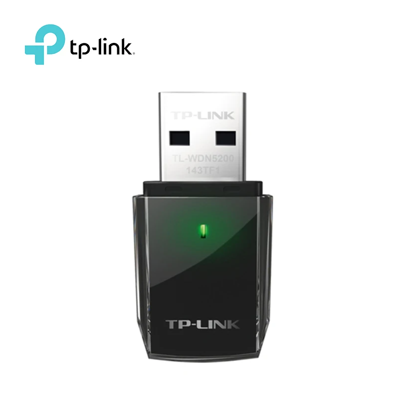 TP-Link Wifi Adapter 600Mbps Wireless Network Card IEEE802.11ac 2.4G 5G Dual Band USB Wifi Antenna Adapter for Desktop Laptop