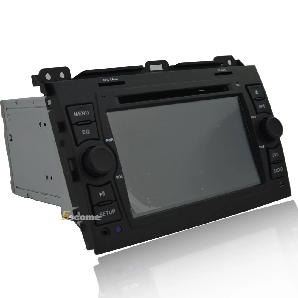 Автомобильный DVD-плеер Octa Core 2 Din Android 6 01 с радио Bluetooth GPS для Toyota Prado 120 2003 2004 2005 2006 2007