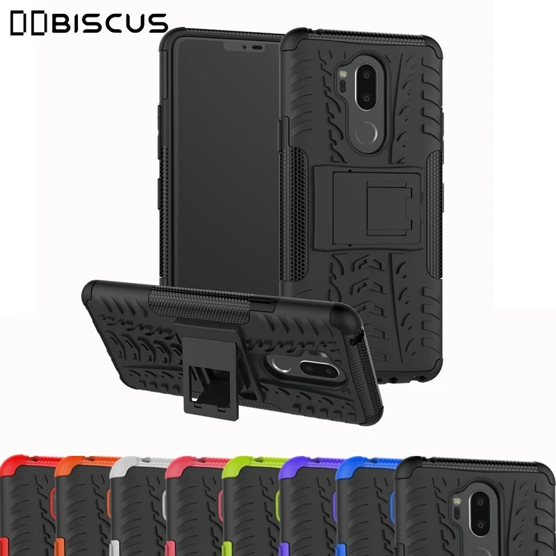 Жесткие пластиковые Доспех Силиконовый чехол для LG K9 K12 K40 V20 V30 V40 V50 V30S Plus G6 G7 G8 ThinQ Q6