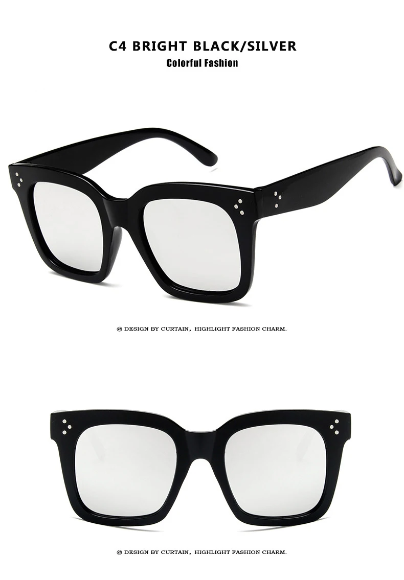 Ким солнечные очки в стиле Кардашьян женские плоские верхние очки Lunette Femme женские роскошные брендовые солнцезащитные очки Дамская, на заклепках солнцезащитные очки oculos