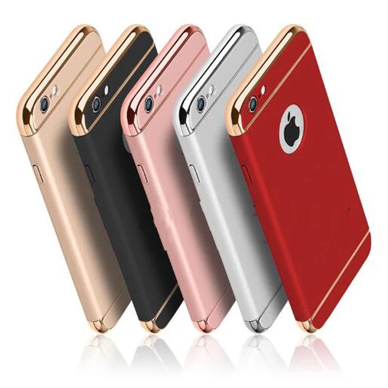 Роскошные ультратонкие жесткие пластиковые оригинальные черные чехлы для