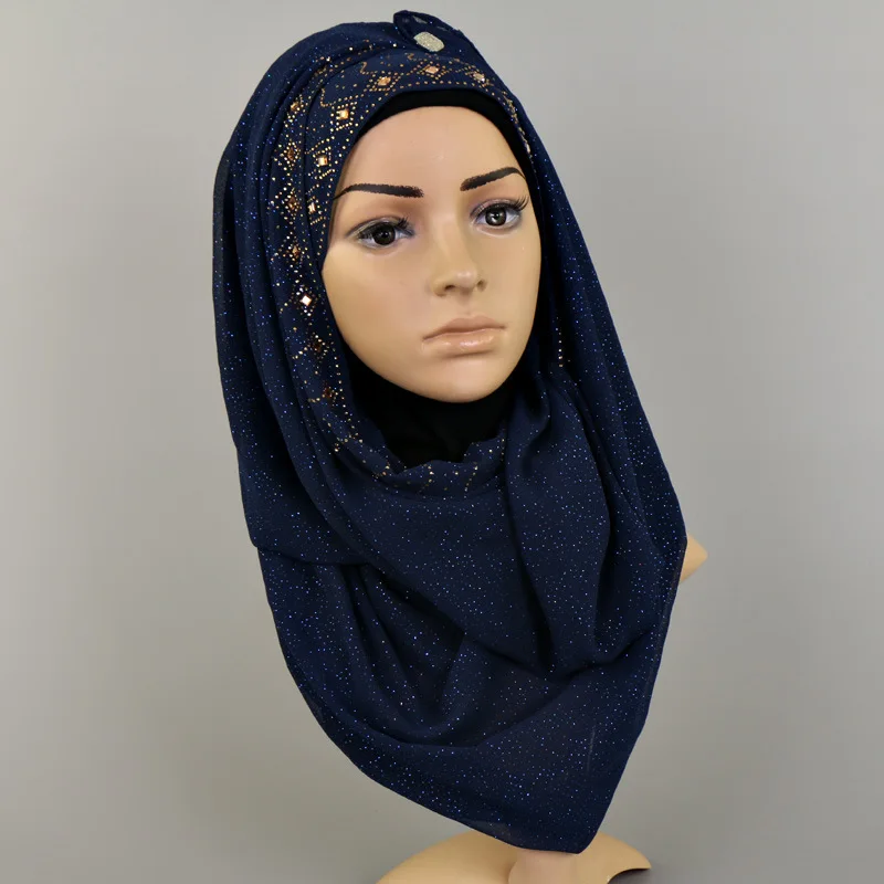 H1103 новинка шифон большого размера с блестками быстрая доставка|long scarf|scarf scarvesscarf