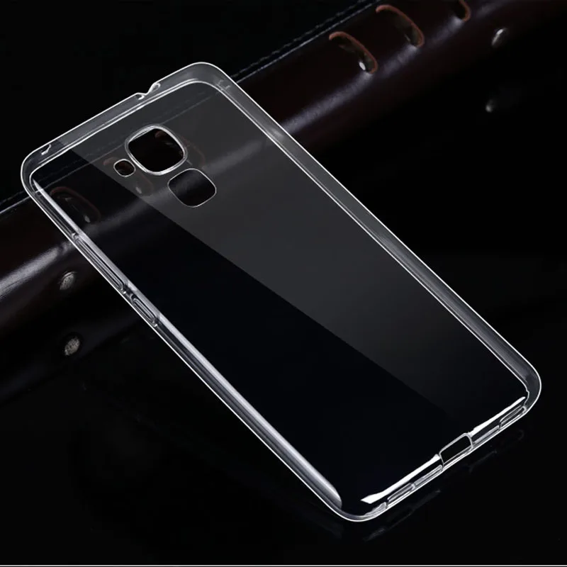 Чехол для Huawei GT3 5 дюйма прозрачный мягкий ТПУ чехол телефона GT 3 накладка|case 5.5|case