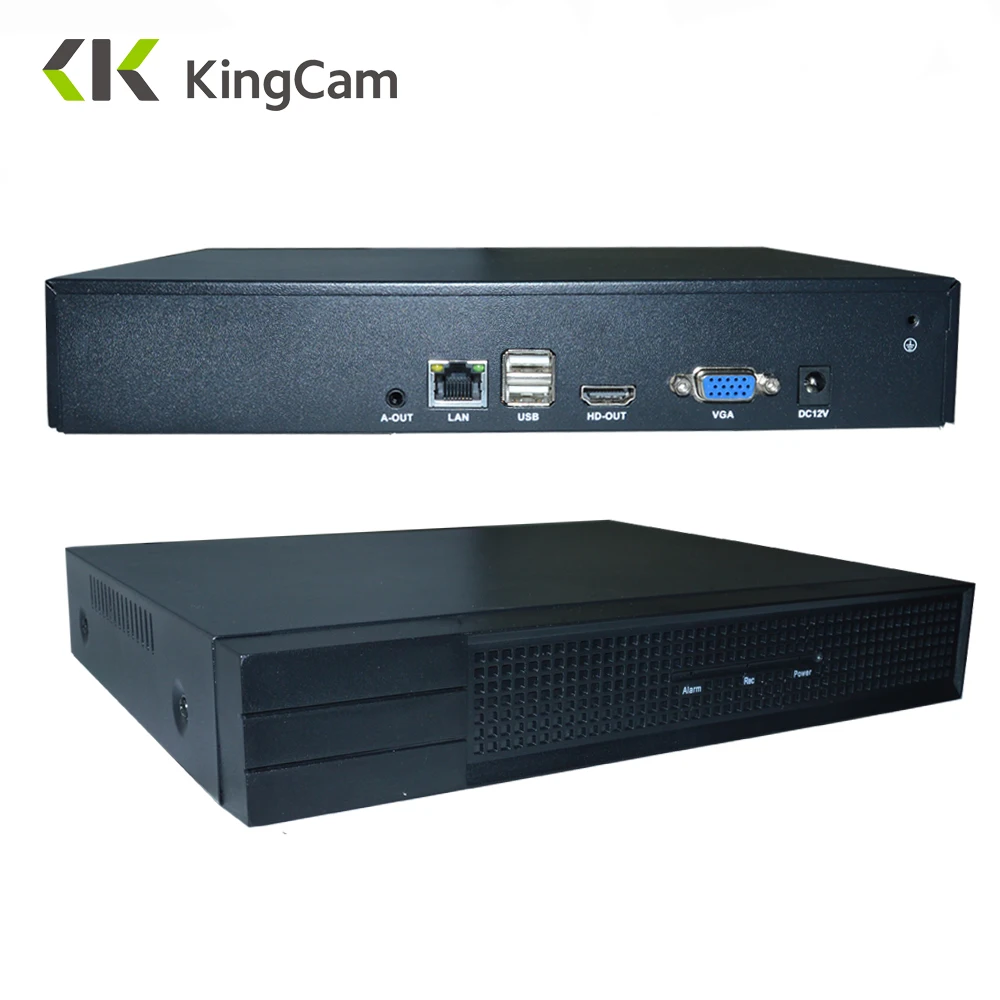 KingCam ONVIF 8 каналов/16 каналов 1080P NVR для системы видеонаблюдения комплект P2P сетевой