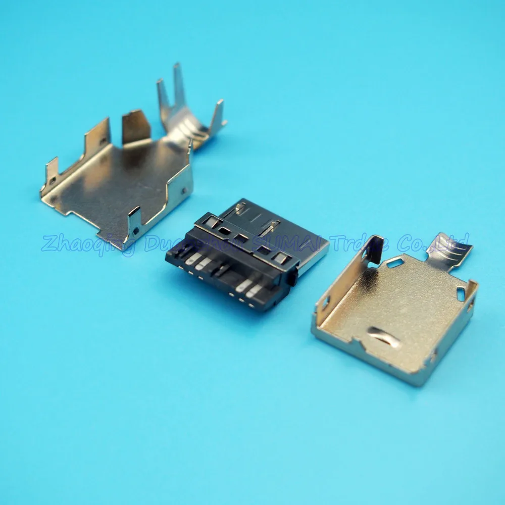10 компл./лот 3 в 1 Micro 0 USB BM B Тип штекер DIY сварочный провод micro usb штекер|Кабели для