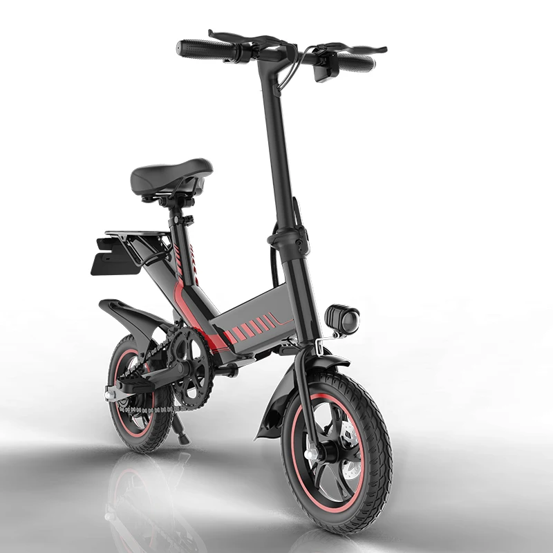 Y2 48V 7.5Ah Smart E Bike 400W Складная задняя подвеска дисковый тормоз Mini складной