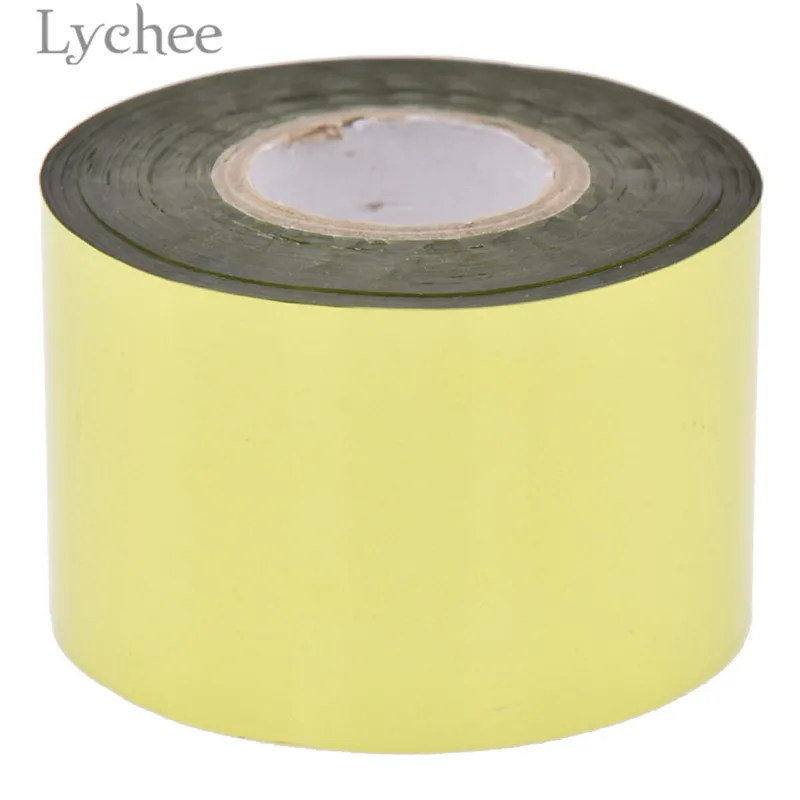 Lychee Life 4 см ширина сплошной цвет горячего тиснения фольги бумага Лазерная Фольга бумага DIY ремесла материал для одежды коробка карты - Цвет: 5