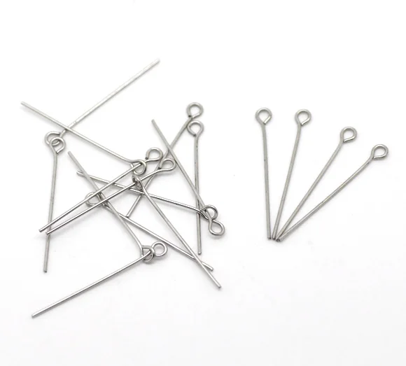 Шпильки для глаз LASPERAL 500 шт. из нержавеющей стали самостоятельного изготовления