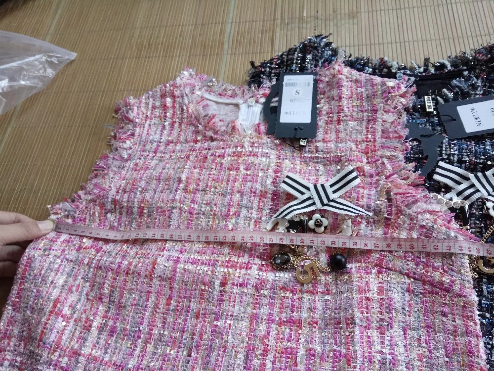 NIWIY Брендовое платье, украинское зимнее платье без рукавов, Vestido, Розовое женское платье с бисером, Robe Hiver N8829