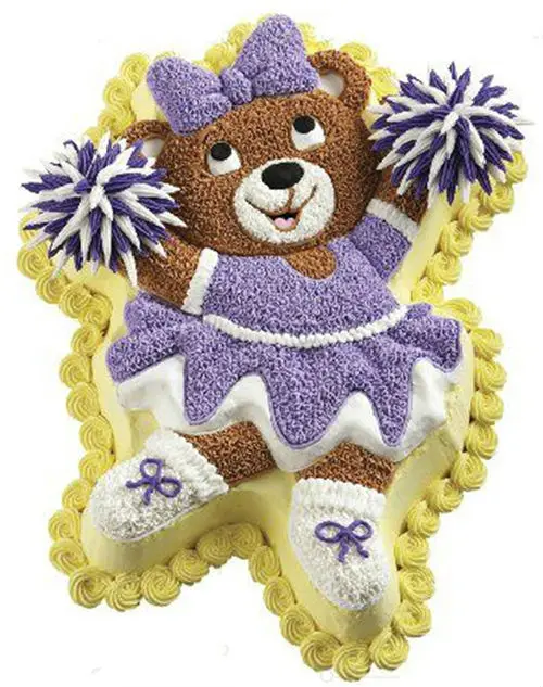 Fondant торт дизайн мультфильм Креативный милый Танцующий медведь антипригарный