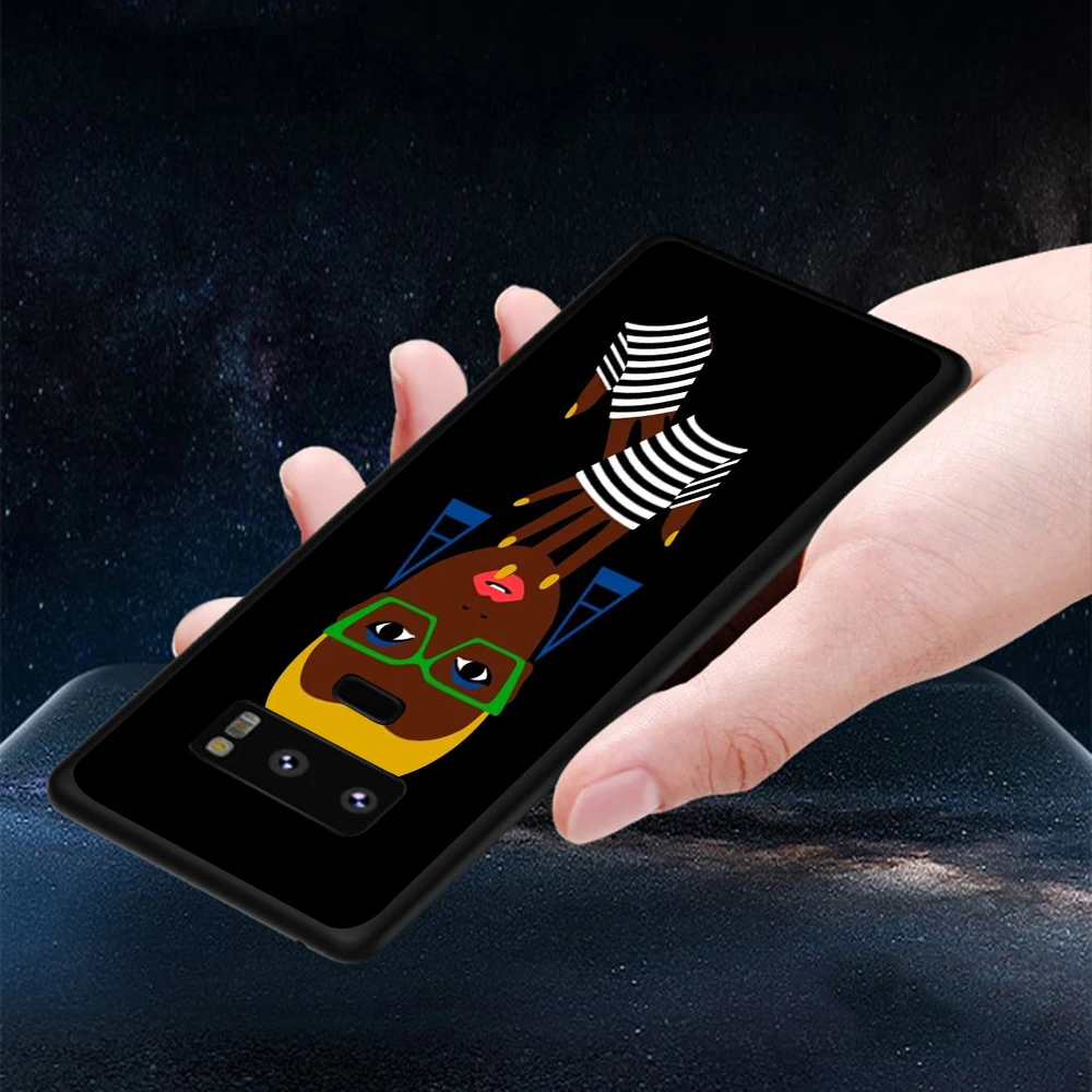 WEBBEDEPP черный женский чехол из ТПУ для Samsung Galaxy A10 A30 A40 A50 A70 A6 A8 A9 J6 2018 Note 8 9 мягкий |
