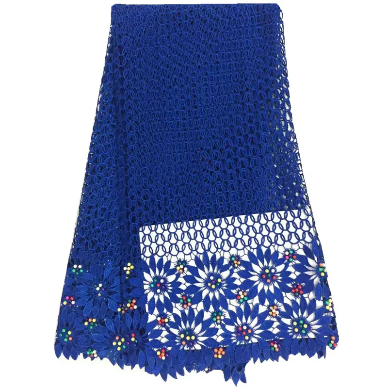 Оранжевый цвет вышитые сетчатые кружевные ткани 2017 африканские шнурки шнур