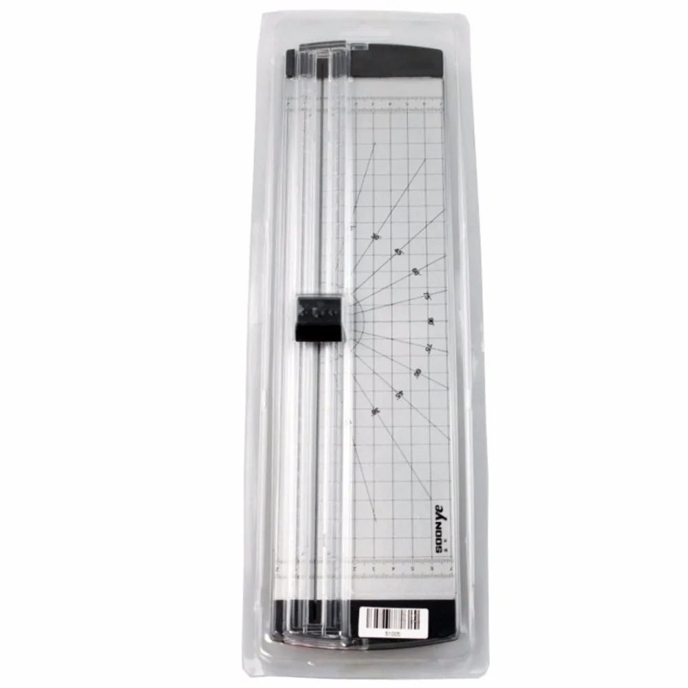 A4 silver Precision Photo Rotary Paper Cutter Guillotine Trimmer Ruler Home Office Arts images - 6