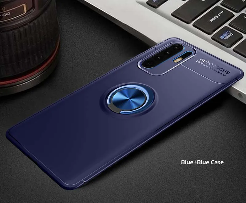 Чехол Tsimak для huawei P8 P9 P10 Plus P30 Pro P20 Lite, силиконовый чехол для телефона с кольцом на палец и магнитом