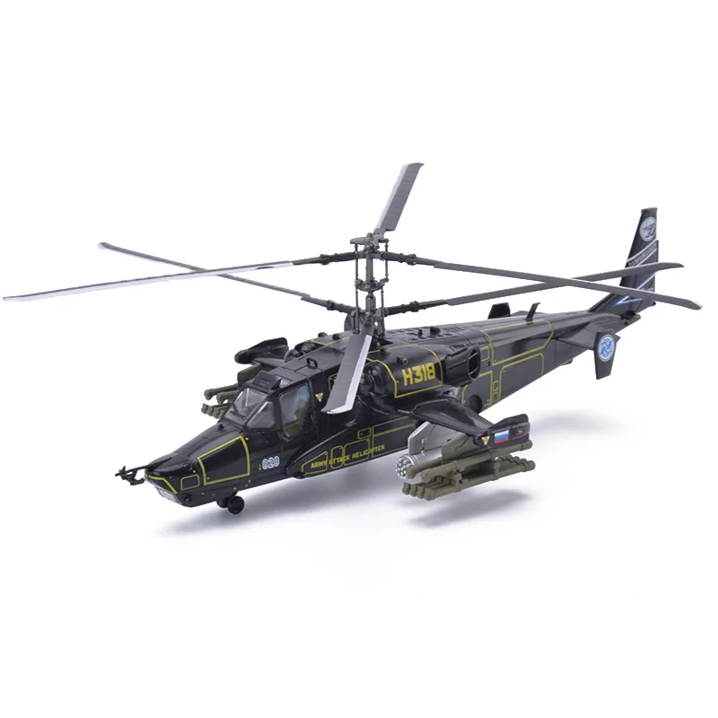 Легкая модель российских ВВС KA-50 #318 вертолет оборотень Blackshark модели вертолета