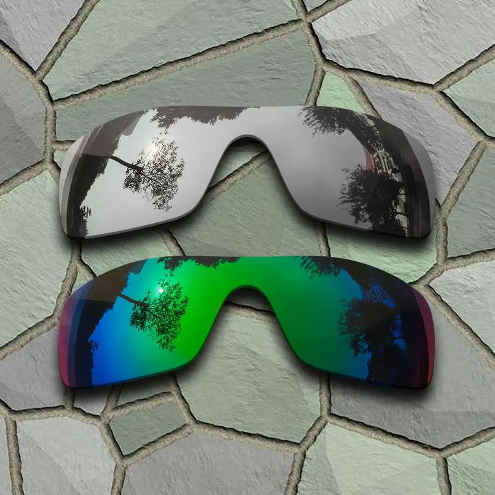 Chrome-Jade Green Солнцезащитные очки поляризованные Сменные линзы для Oakley Antix-variets - Цвет линз: Chrome-Jade Green
