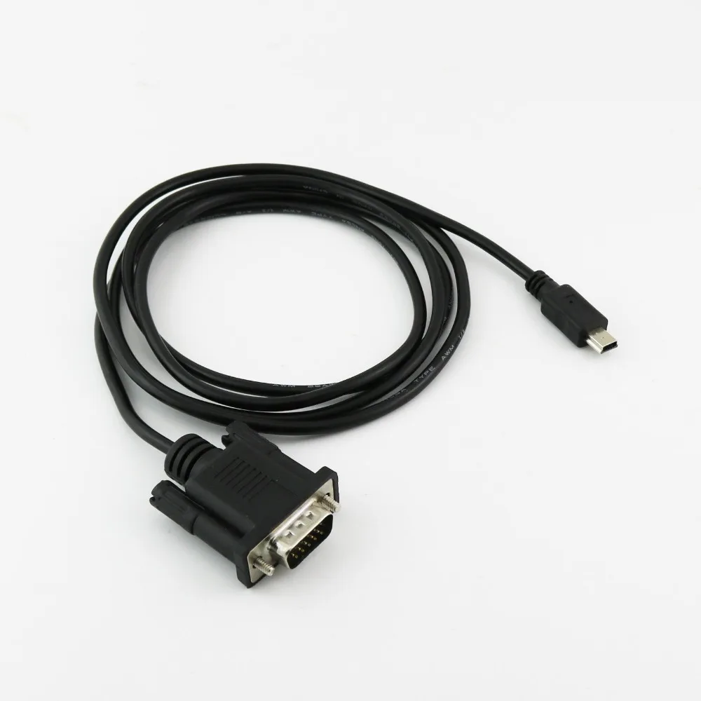 10 шт. мини-usb 5-контактный разъем для VGA DB15 D-SUB 15-контактный кабель-адаптер