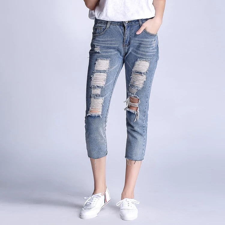 Настоящие джинсы большие размеры женская Европа и Америка Ebay быстро продать Amazon