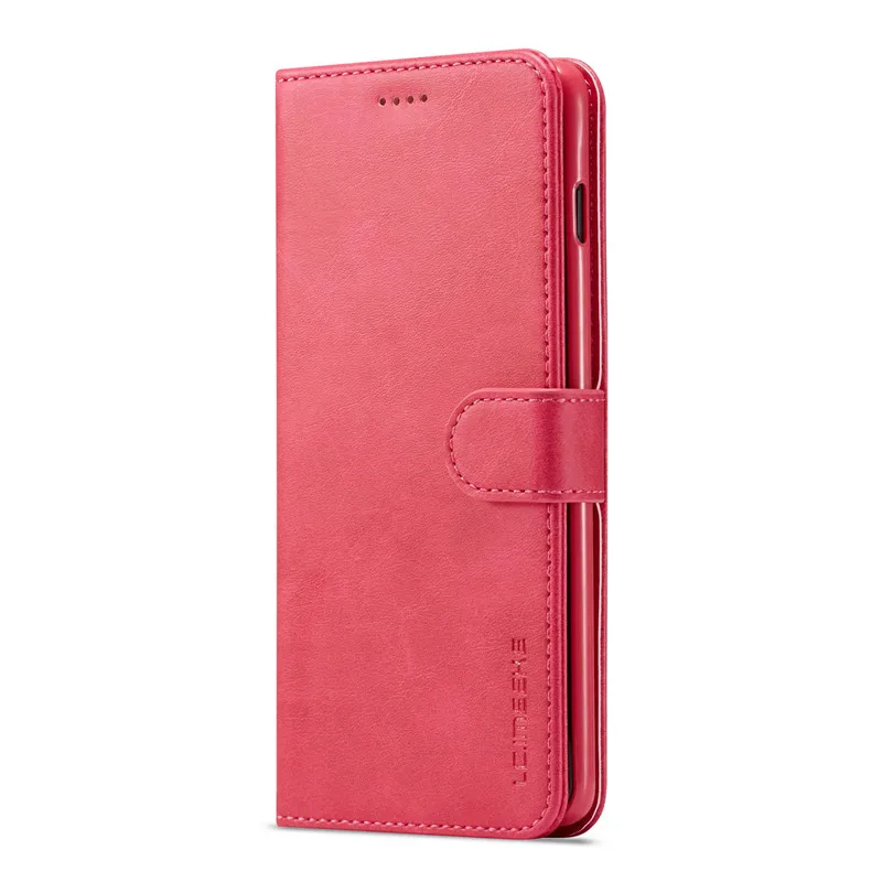 Rose Для samsung S10 Чехол кожаный Винтажный чехол для телефона s на samsung Galaxy S10 Plus чехол s Флип Чехол-бумажник для Hoesje samsung S10e чехол - Цвет: Rose