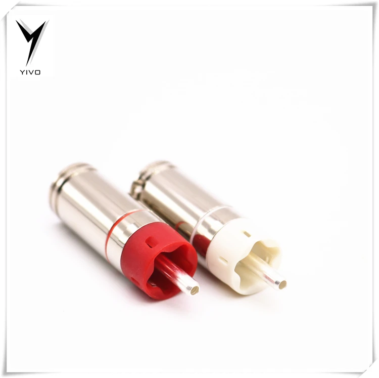 4 шт. 8 шт. 16 шт. XSSH аудио HiFi пуля сварная форма лотоса мужской аудио коаксиальный одноточечный контактный сигнал RCA разъем