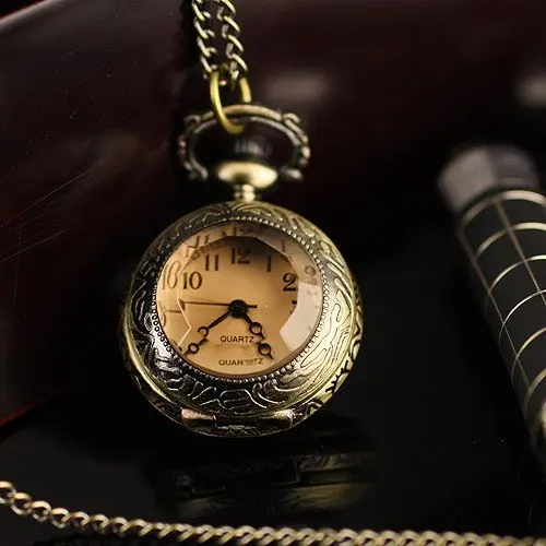 Новое ожерелье прозрачные женские карманные часы с бриллиантами|watch kit|necklace