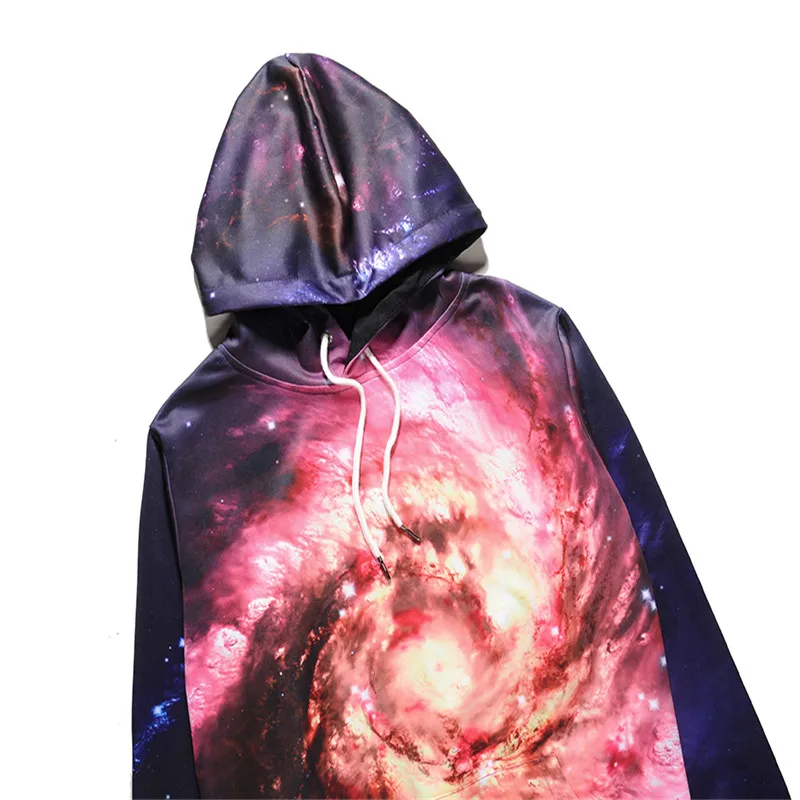 Модная брендовая одежда Для мужчин/Для женщин Толстовки пространство Galaxy с