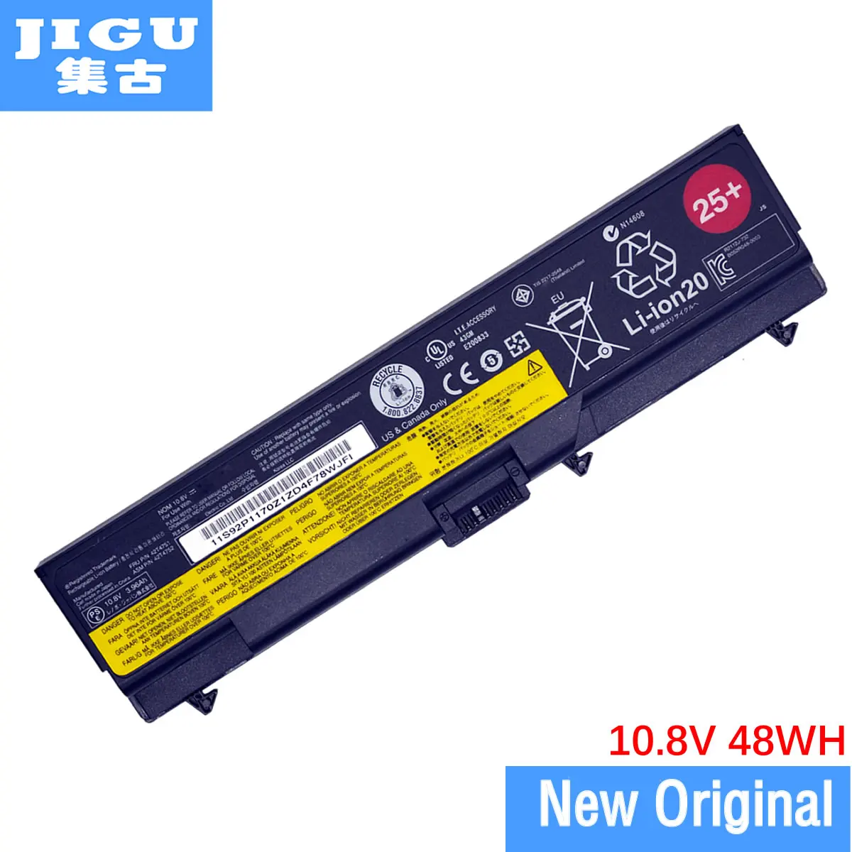 Оригинальный аккумулятор JIGU для ноутбука Lenovo ThinkPad Edge 14 15 E400 E420 E425 E500 E520 E525 W500 E40 E50