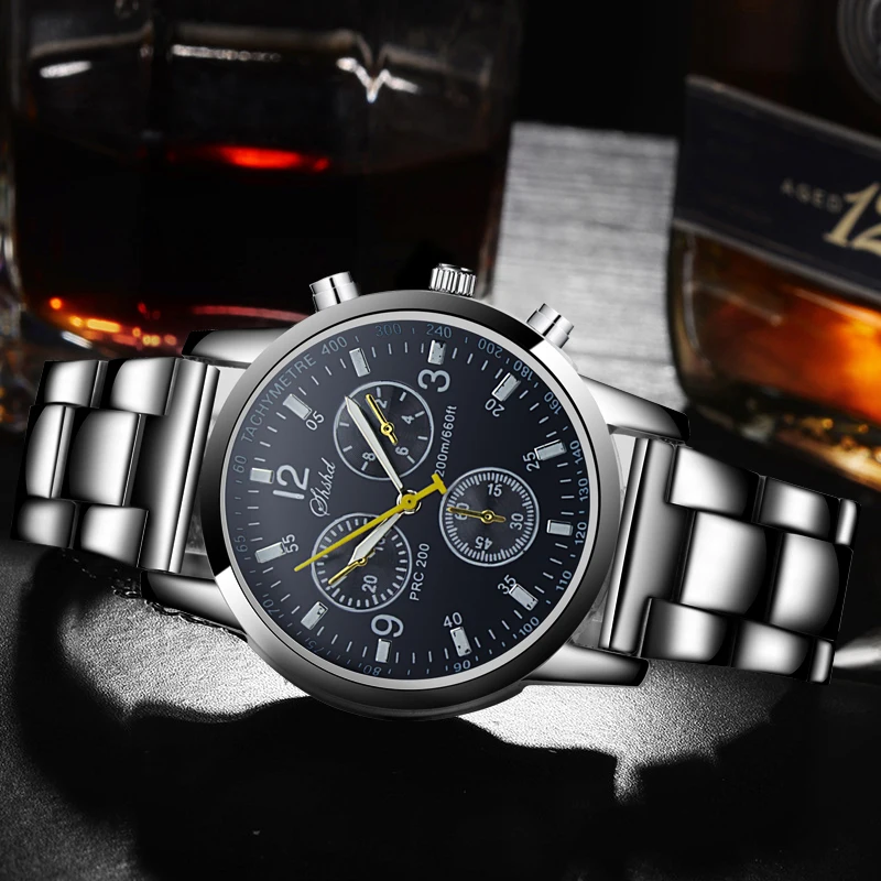 

Часы наручные мужские кварцевые, классические брендовые люксовые брендовые, полностью стальные, из нержавеющей стали
