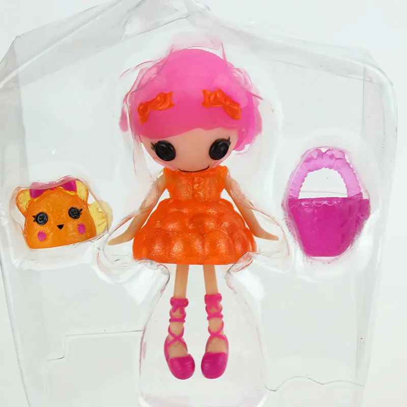 1 7 видов стилей на выбор 3 дюймов MGA куклы Lalaloopsy с аксессуарами игрушки играть - Цвет: 1