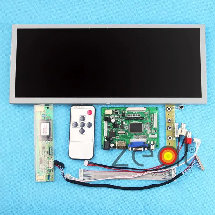 Плата привода контроллера HDMI + VGA 2AV Lcd 12 3 дюйма 1280*480 LQ123K1LG03 ЖК панель|vga vga|board boardvga 2av