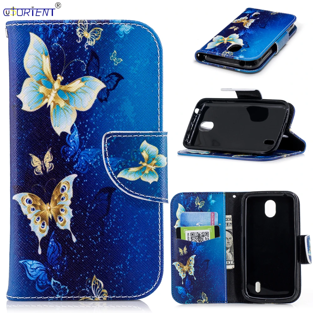 Чехол-книжка для Nokia 1 Nokia1 One с отделением карт TA-1047 TA-1056 TA-1060 TA-1066 кожаный |