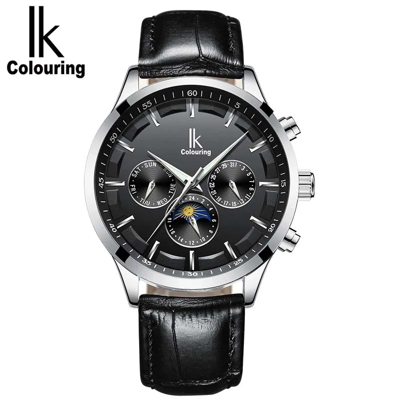 Мужские водонепроницаемые часы-скелетоны с автоматическим закрашиванием |