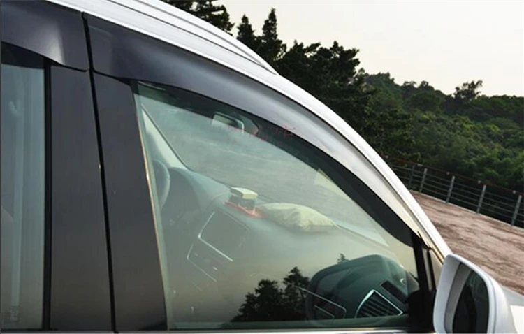 

For VOLOV CX90 hatch-back Plastic Window Visor 2014-2016 Vent Shades Sun Rain Deflector Guard For VOLOV S60