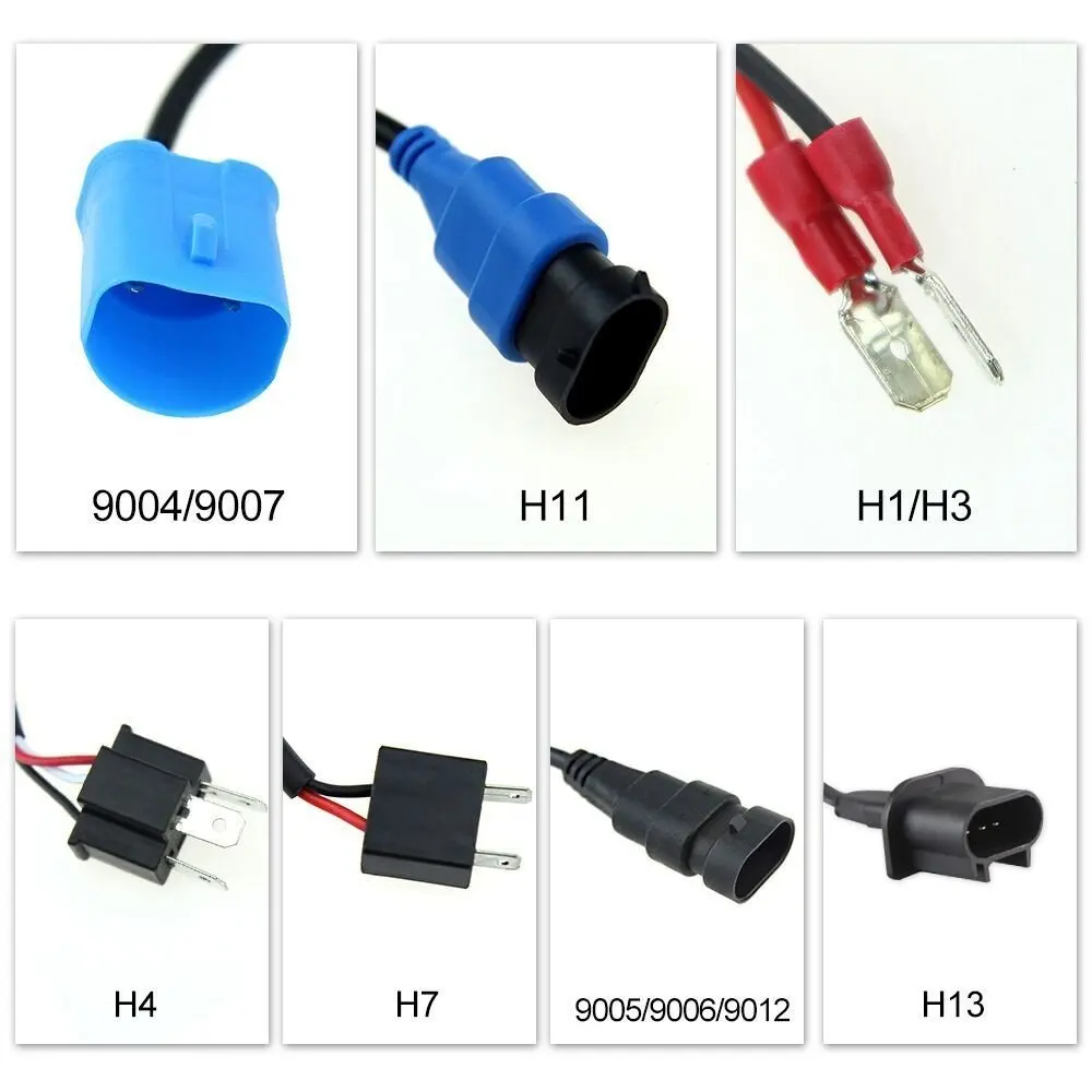 Светодиодный фонарь для автомобиля H4 H7 H11 9005 9006 9012 Cree Chip 80 Вт 9600LM 6000K светодиодный