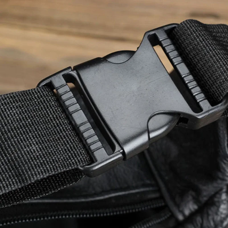 Genuine Leather Men Waist Packs Man Belt Bag Male Fanny Pack Crossbody Travel Soft Cell Phone Pocket Bum |