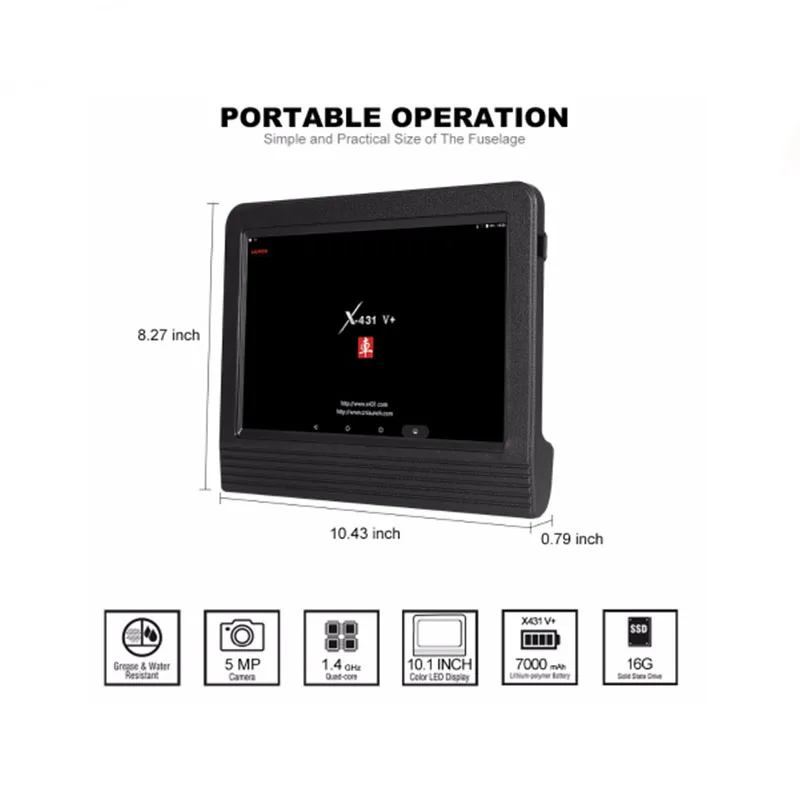 Запуск X431 V + Pro3 глобальная версия Полный Системы инструмент диагностики