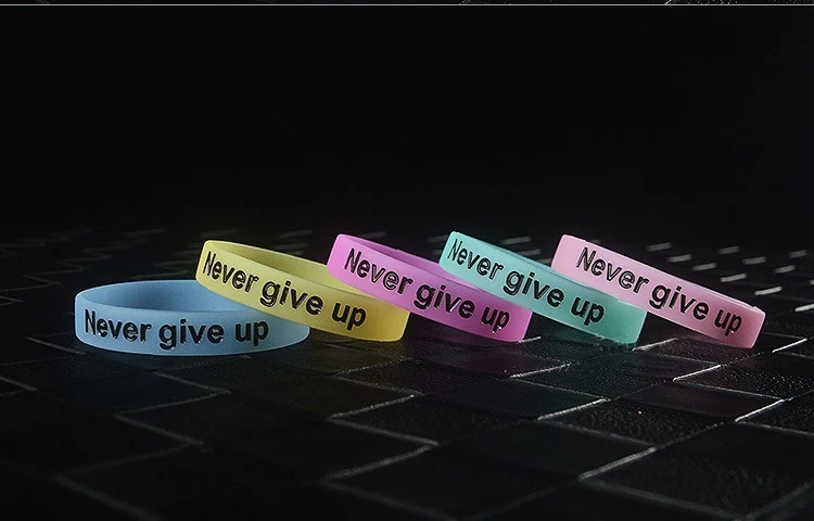 5 шт./компл. новый модный мужской и женский браслет унисекс из силиконовой резины