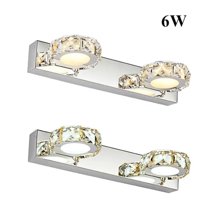 6 Вт 9 водостойкие Светодиодные Бра для ванной комнаты настенные светильники