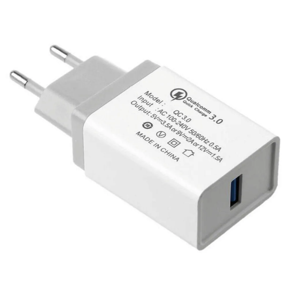Быстрое зарядное устройство 3 0 быстрое USB QC3.0 QC2.0 18 Вт портативный настенный