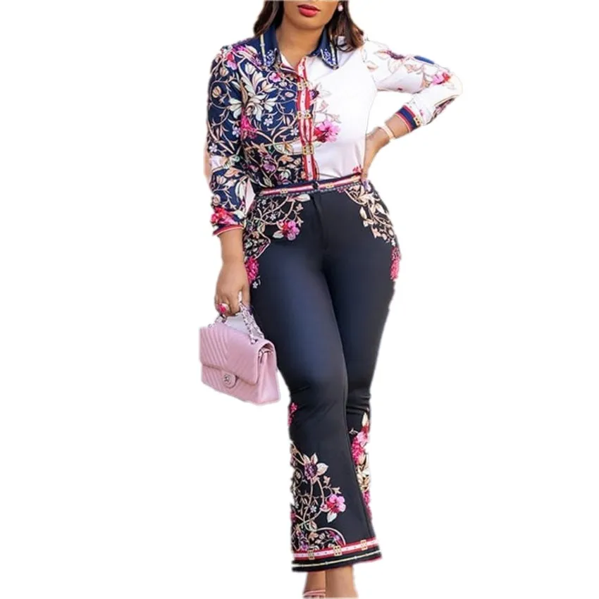 Комплект из 2 предметов комплект одежды для женщин в африканском стиле Новый