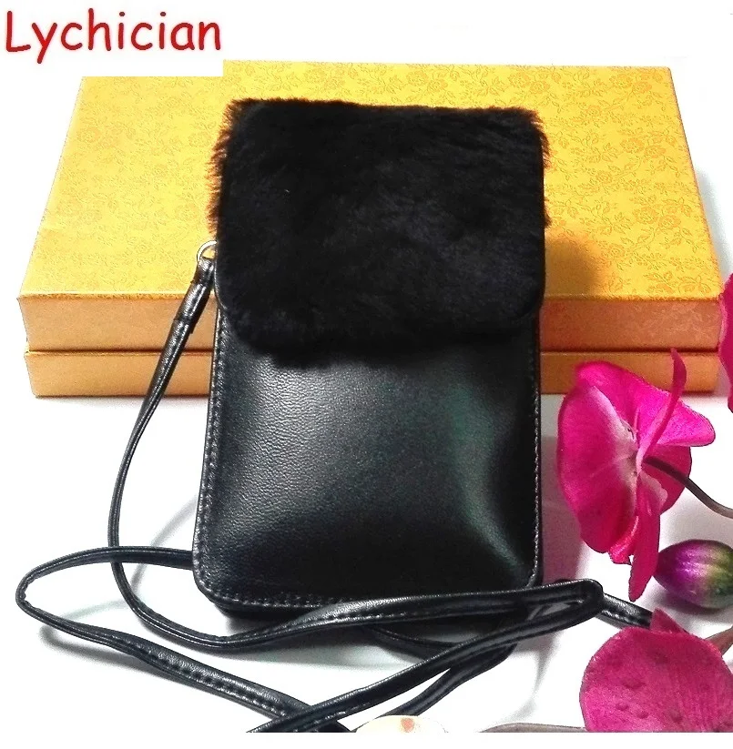 Женские сумки через плечо из натуральной овчины мини с мехом|mini handbag|shoulder bagsgeniune