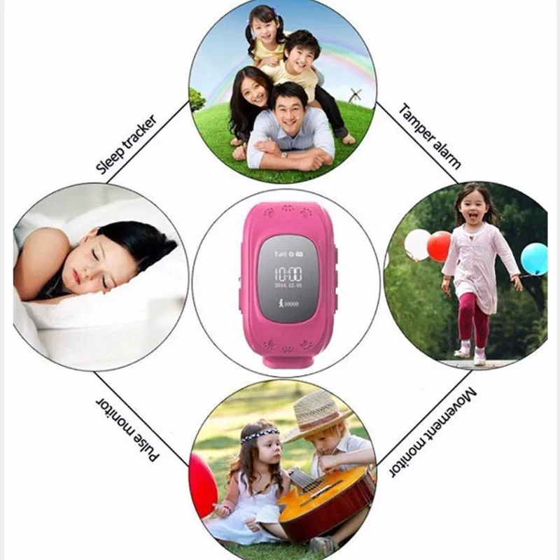 Детский монитор устройство для отслеживания sim карты Q50 поиска защита от потери SOS