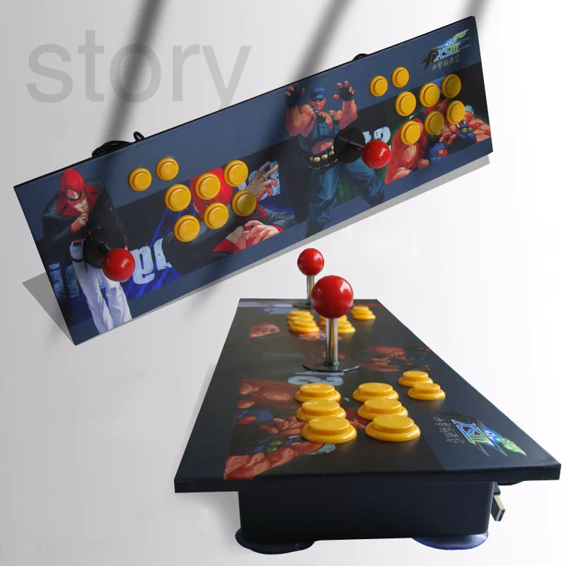 Двойная игровая аркадная палка Cdragon игровой джойстик контроллер деревянный