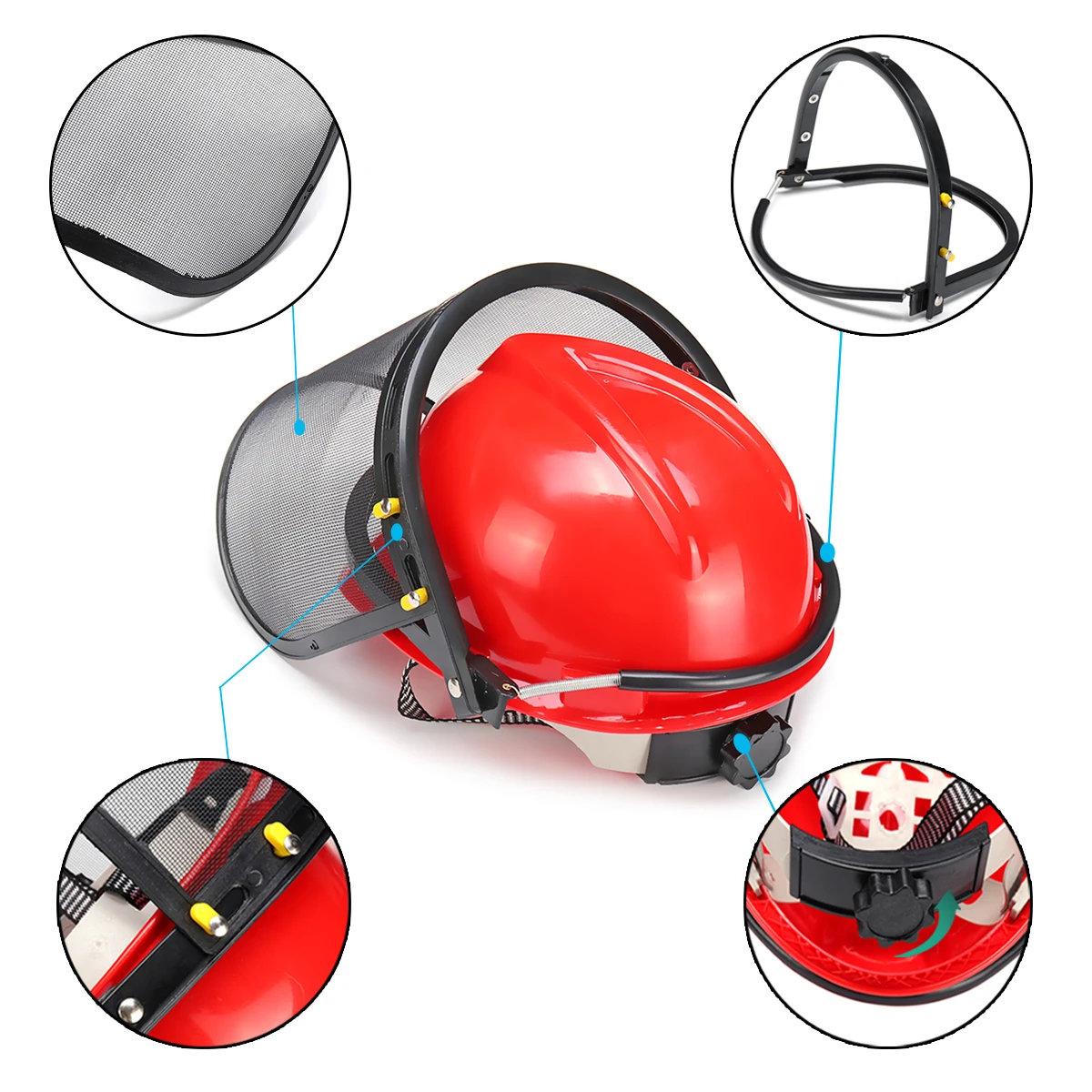 Защитный шлем для цепной пилы кусторез триммер защитная шляпа лесохозяйственный