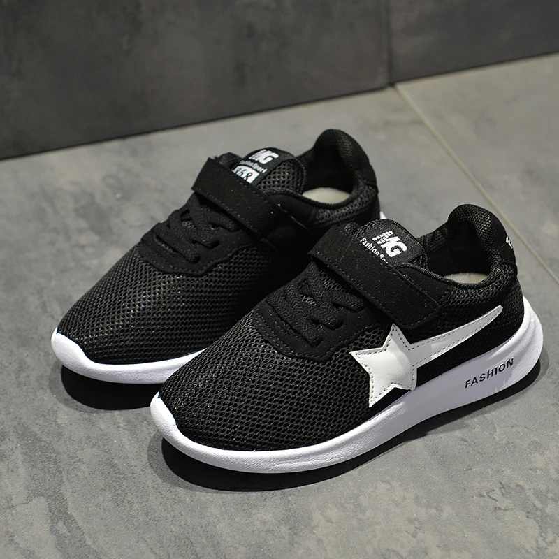 

Boys Brand Children's Shoes Leisure Sports Spring and Autumn 2019 New Fashion Mesh Breathable Running Shoes for Girls