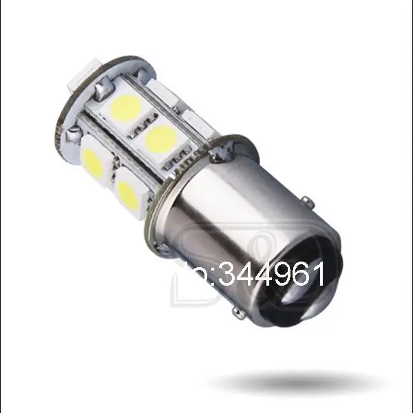 Бесплатная DHL 1157 BAY15D 13 SMD белый светодиодный автомобильный лампочка лампа авто p21/5