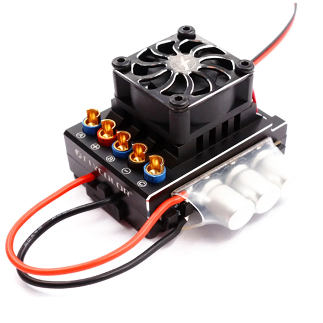 Flycolor серия Lightning автомобильный ESC 60A 80A 120A бесщеточный электронный регулятор скорости 2-3S для радиоуправляемых гоночных моделей