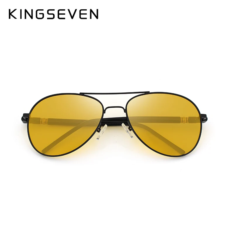 Мужские и женские солнцезащитные очки KINGSEVEN брендовые поляризационные с ночным