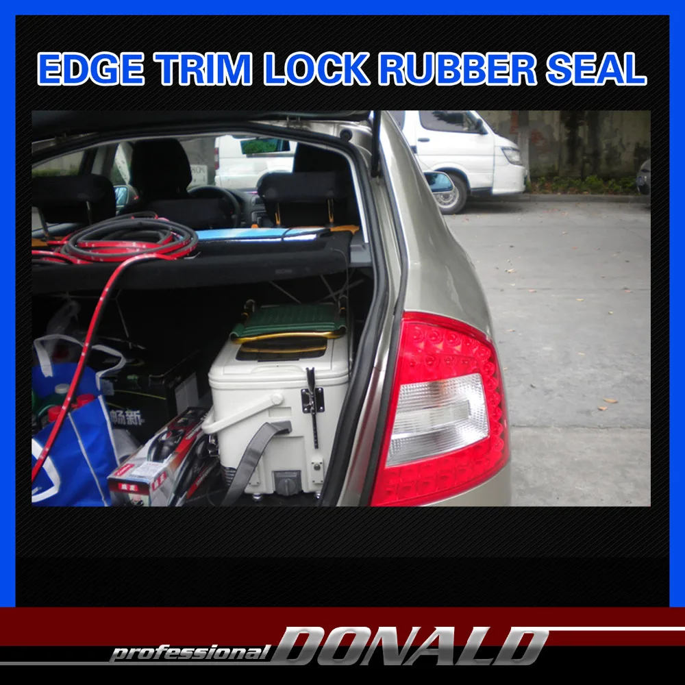 16 мм х 7 Столб Автомобиль Грузовик Окно Уплотнение Двери Пришитую Резиновые