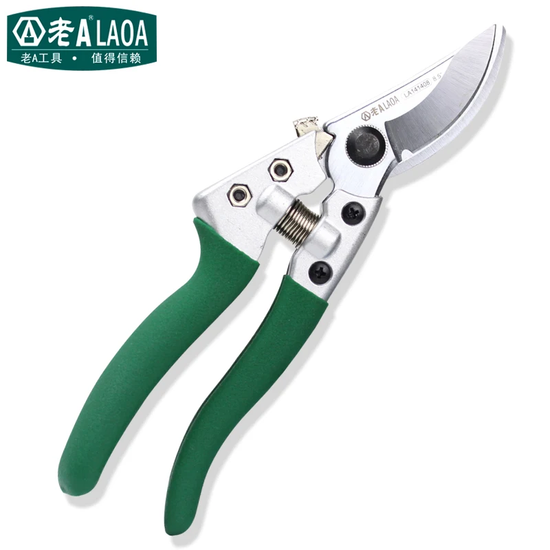 

Садовые ножницы LAOA SK5, 8,5 дюйма, ножницы из нержавеющей стали для дома и сада, ножницы для обрезки
